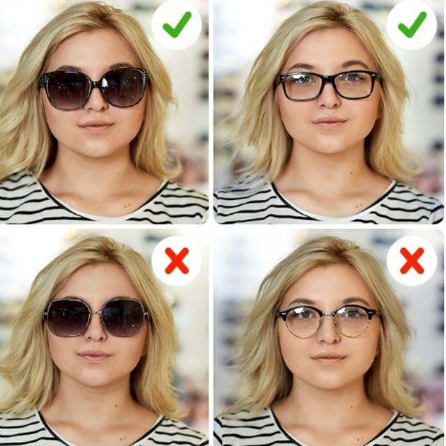 yuvarlak yüzler için gözlük seçimi