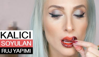 Makyaj Dünyasında Yenilik Soyulabilir Lipstick Makyaj Dünyasında Yenilik Soyulabilir Lipstick