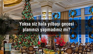 Yılbaşı Otellerinde Unutulmaz Bir Yılbaşı Gecesine Hazır Olun! Yılbaşı Otellerinde Unutulmaz Bir Yılbaşı Gecesine Hazır Olun!